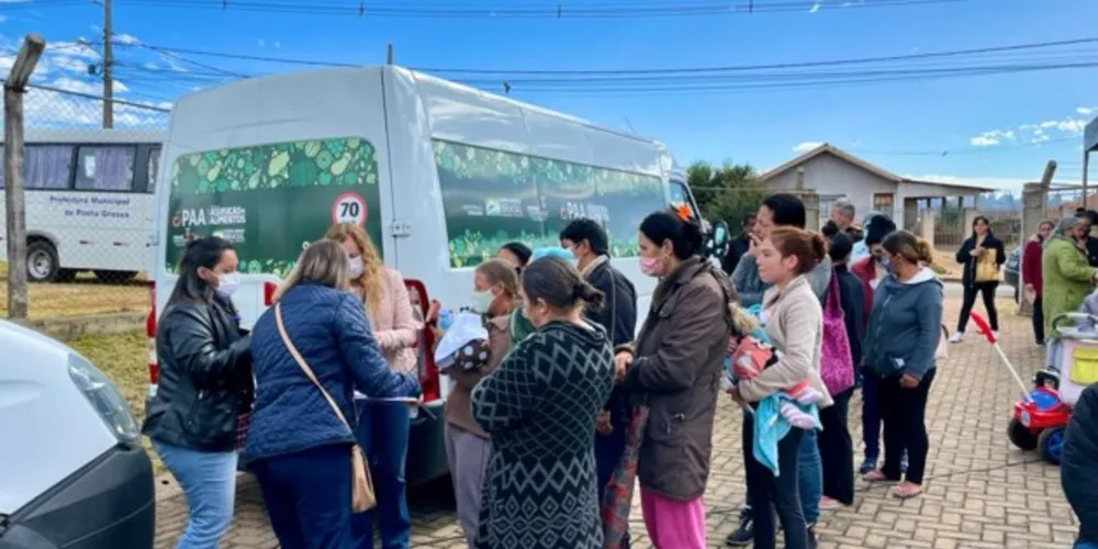 FASPG realizou atendimento aos moradores da região, em situação de vulnerabilidade social