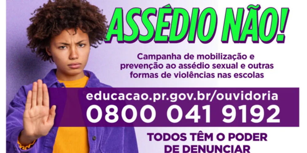 Em campanha contra assédio sexual, Seed muda processos para acelerar investigação e punição -