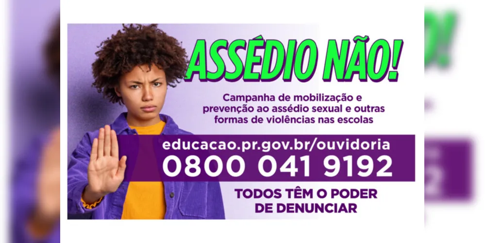 Em campanha contra assédio sexual, Seed muda processos para acelerar investigação e punição -