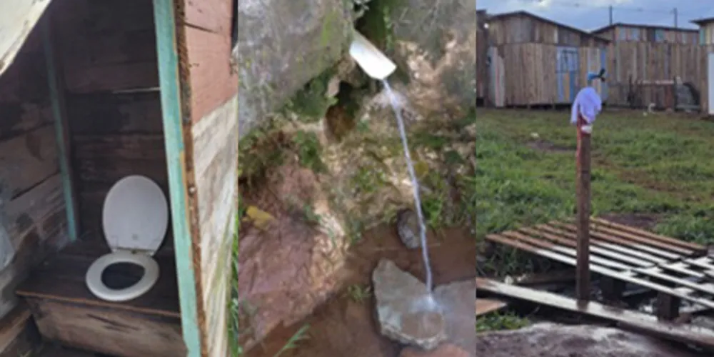 Ocupação Ericson John Duarte, no Parque Andorinhas, abriga mais de 700 famílias