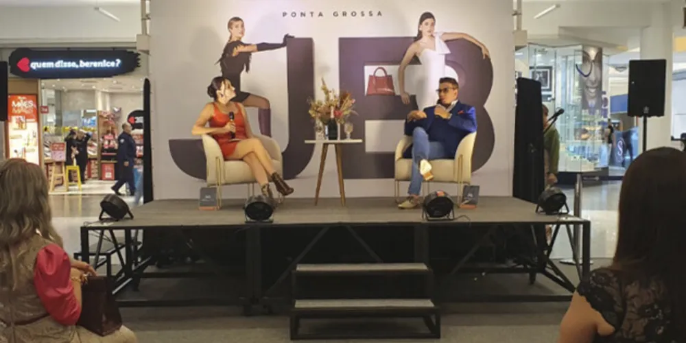 Talk show promovido pela loja franqueada de Ponta Grossa reforça apoio do shopping para iniciativas semelhantes de outros lojistas