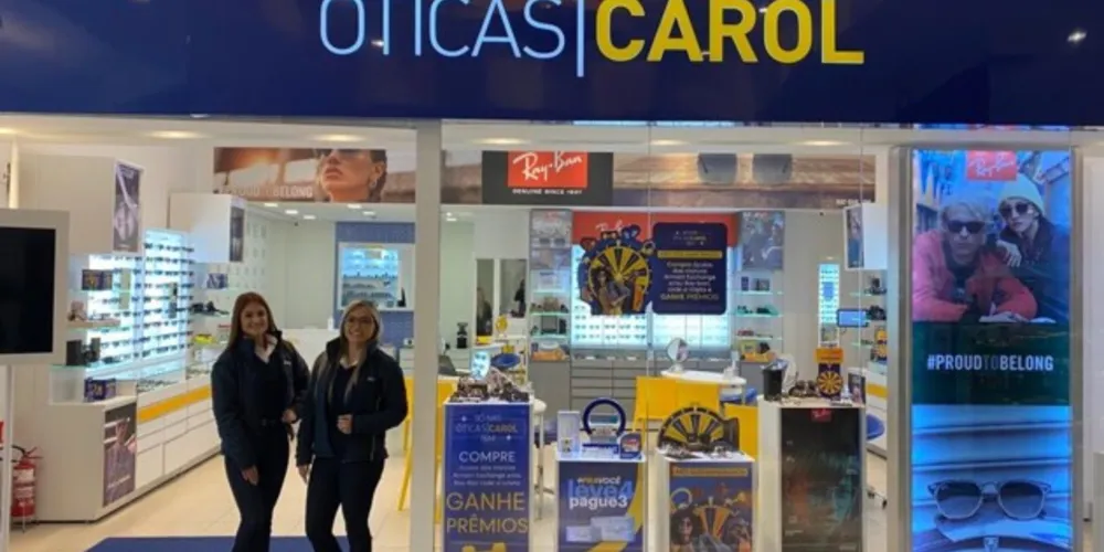 Até o final do mês, são diversas promoções em óculos e lentes de contato nas duas unidades da ótica