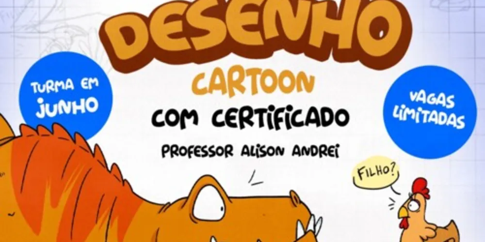 O curso terá início neste mês de junho, a partir do dia 08, no período noturno, com vagas limitadas.