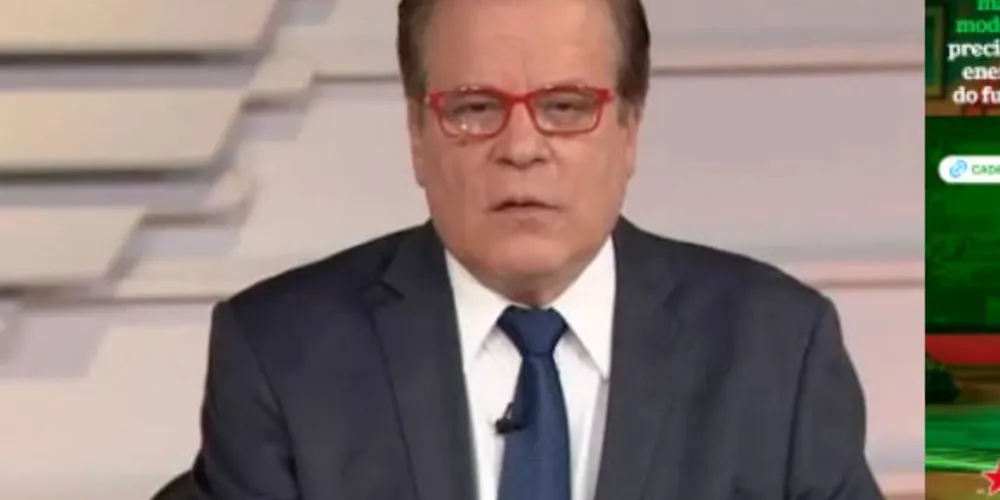 Chico Pinheiro deixou a Rede Globo nesta sexta-feira