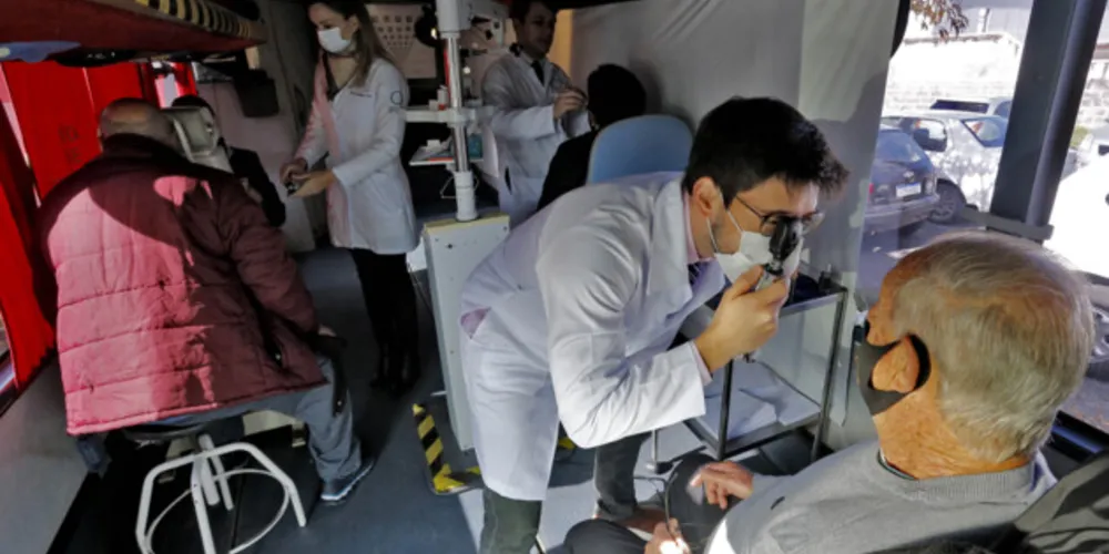 Foram disponibilizadas 220 vagas direcionadas a pessoas na fila de espera para a realização de exames pré-operatórios