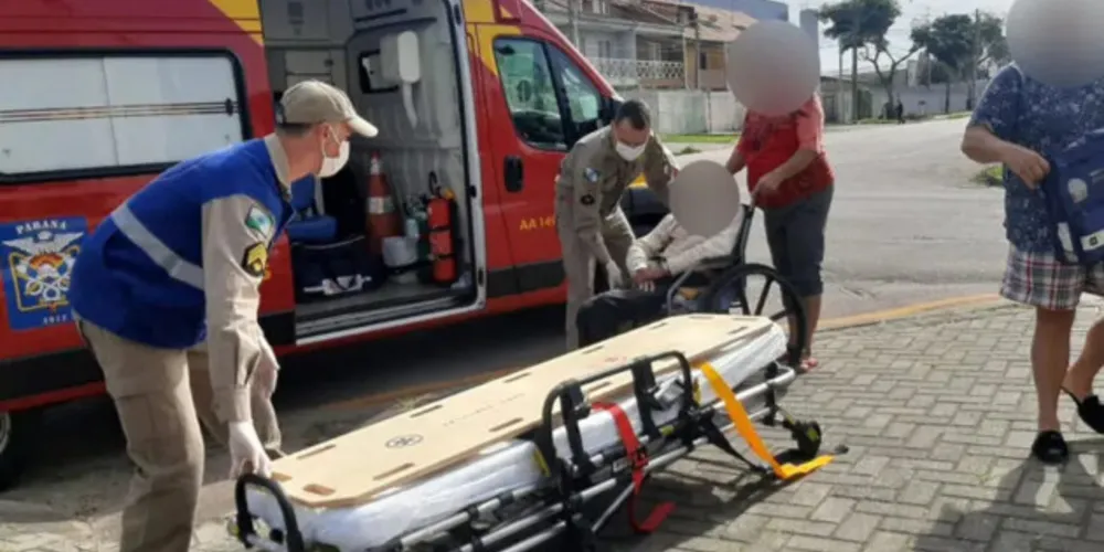 Vítima de 61 anos estava acompanhado pela esposa no momento do acidente. Situação ocorreu nesta sexta-feira (24)