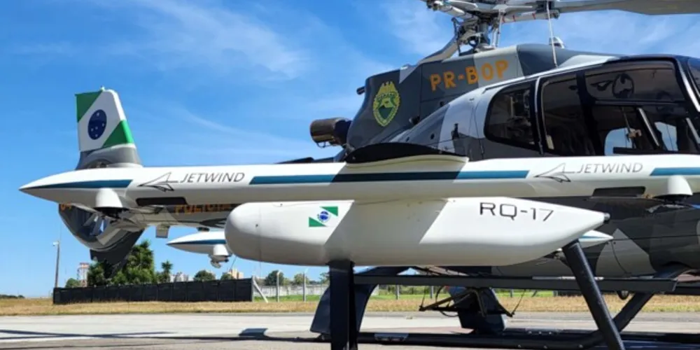 Governo conhece novo modelo de drone que pode auxiliar operações da PM e Corpo de Bombeiros