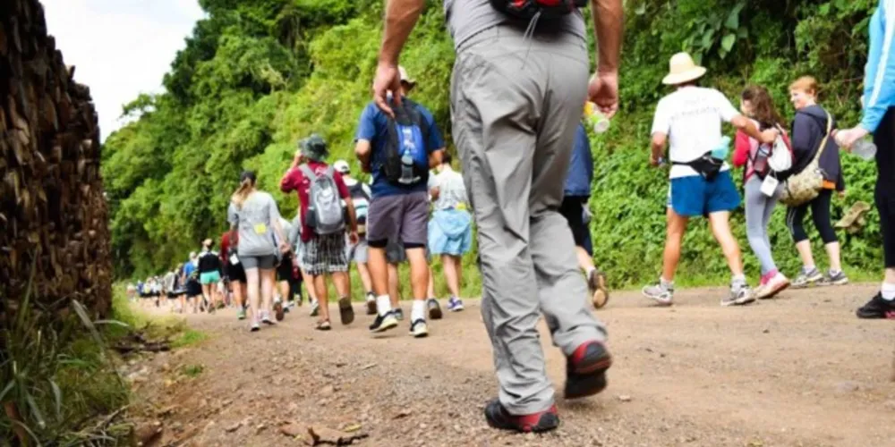 Caminhada na natureza acontece em Piraí do Sul