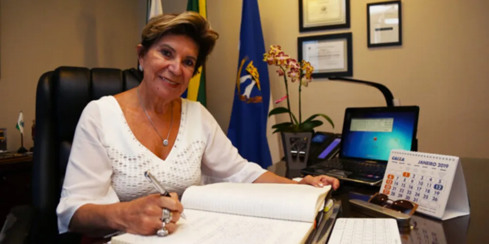 Elizabeth Silveira Schmidt, de Ponta Grossa, concorre ao prêmio com o projeto Sala do Empreendedor