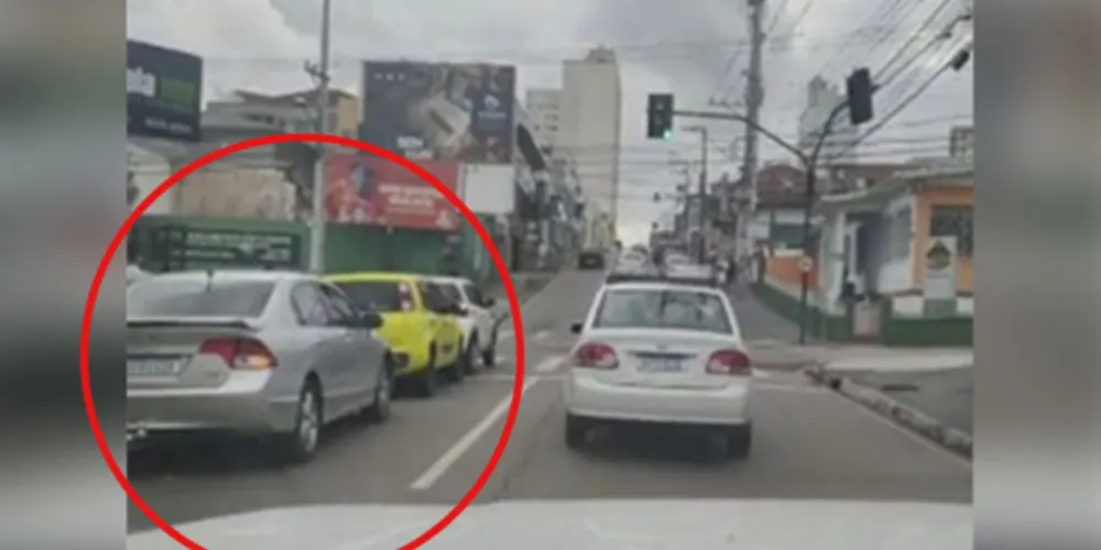 O acidente foi registrado no cruzamento das ruas Comendador Miró e Santos Dumont