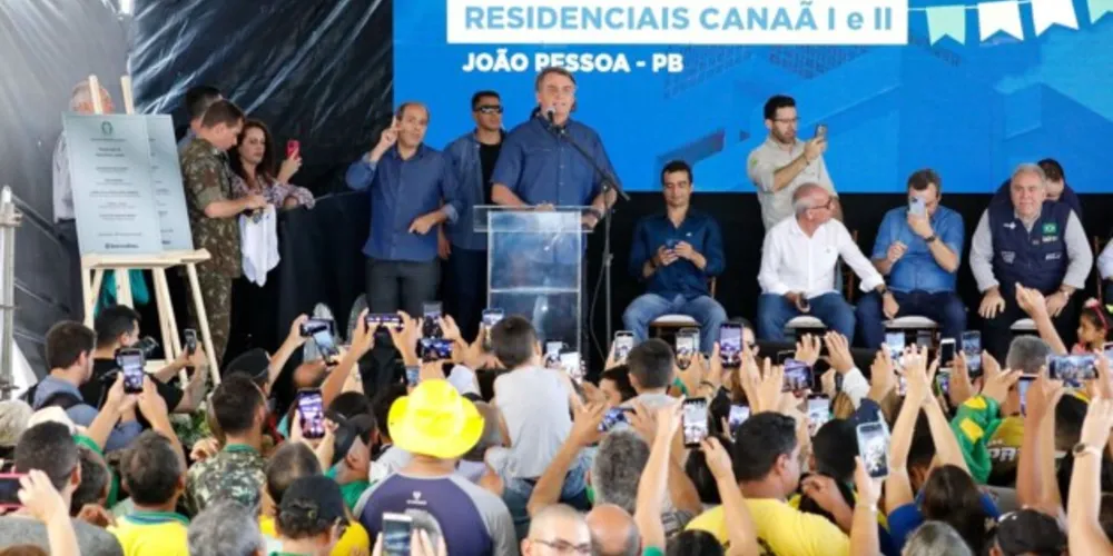 As declarações foram feitas durante a cerimônia de inauguração dos Residenciais Canaã I e II, em João Pessoa (PB).