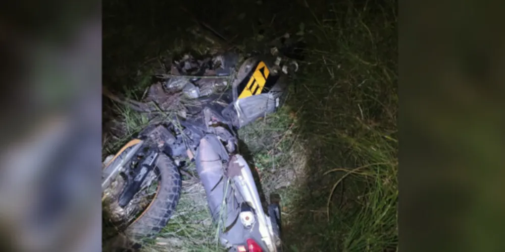 Motociclista fica gravemente ferido em acidente na PR-438