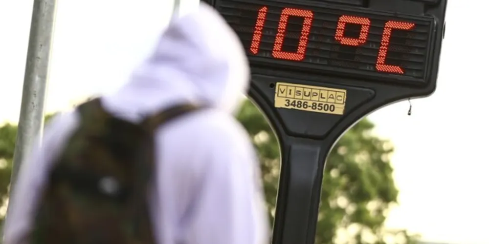 De acordo com o Inmet, a atuação da Yakecan intensificou a forte massa de ar frio no continente