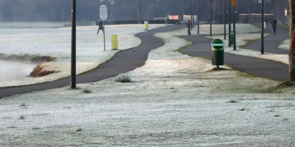 Simepar prevê que a massa de ar frio e seco deve se estabelecer sobre a região Sul