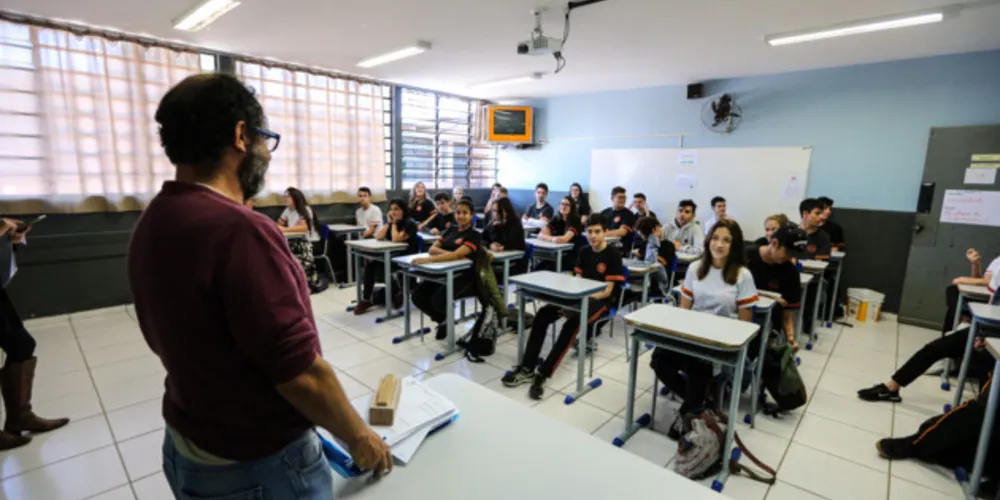 Colégio Estadual Euzébio da Mota no bairro Boqueirão em Curitiba.