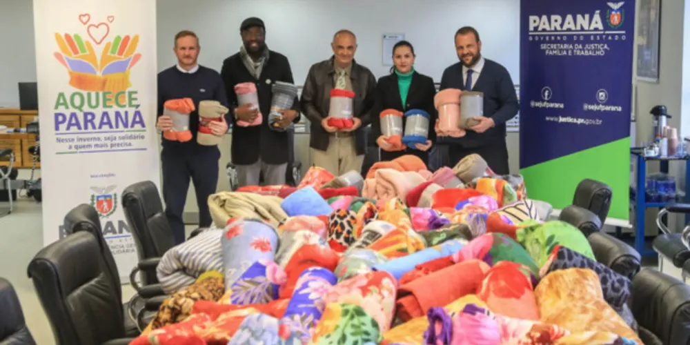 Os municípios de menor Índice de Desenvolvimento Humano (IDH) do chamado “Corredor do Frio”, que engloba o Sudoeste, o Centro-Sul, a Região Metropolitana de Curitiba e Litoral, tiveram prioridade no recebimento das doações.