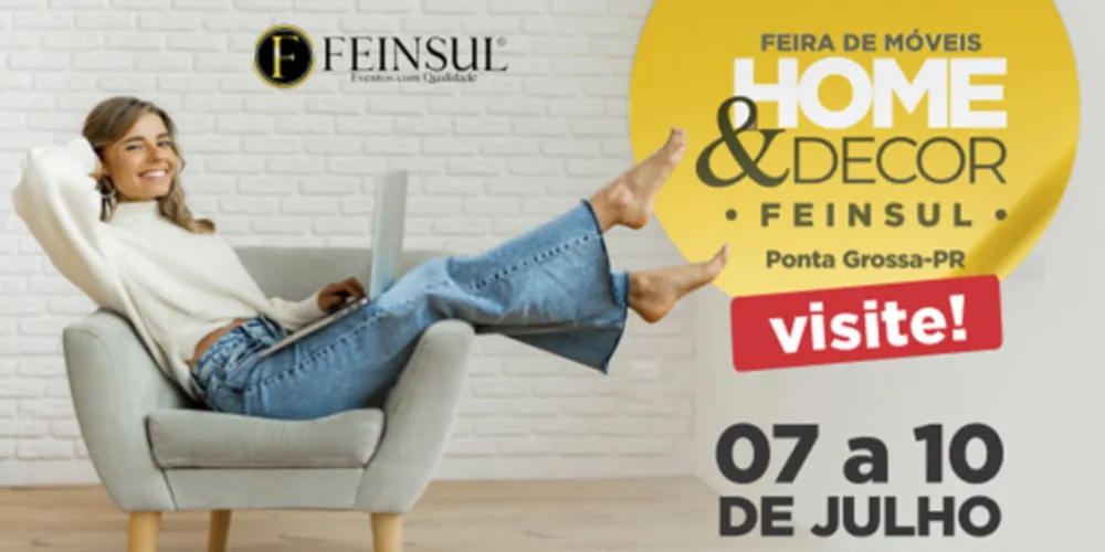 Quem visitar a feira terá a oportunidade de preencher um cupom e concorrer a um lindo estofado