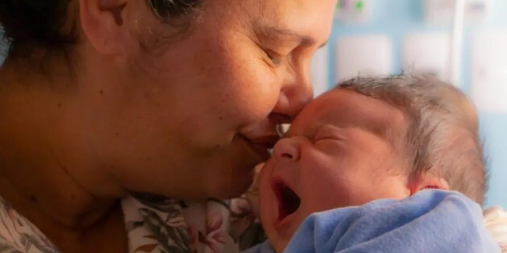 Theo Henrique nasceu na última quinta-feira