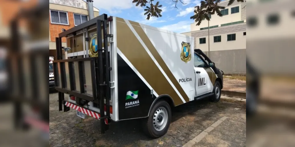 Corpo foi recolhido pelo IML de Ponta Grossa