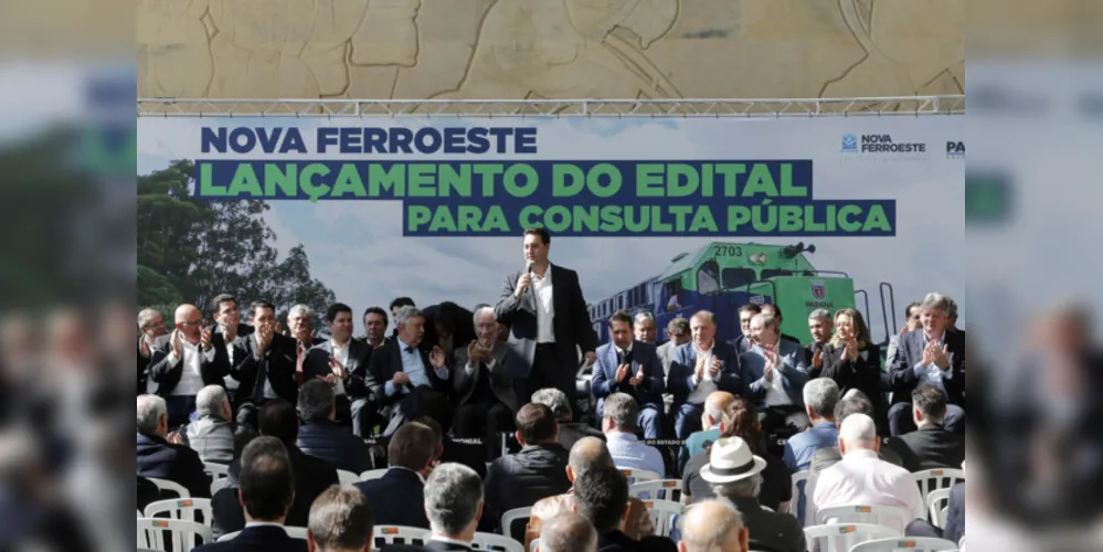 Lançamento do edital aconteceu na manhã desta terça-feira (21), no Palácio Iguaçu.