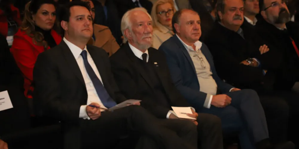 anúncio com os indicadores econômicos do Estado foi feito pelo governador Carlos Massa Ratinho Junior a um grupo de empresários