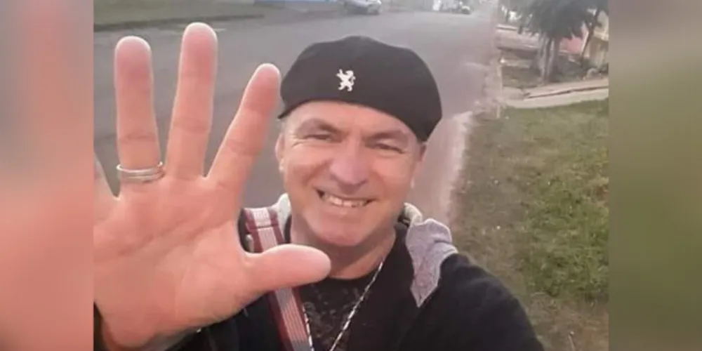 Paulo César Borges, 53 anos, sofreu uma queda de bicicleta e bateu a cabeça