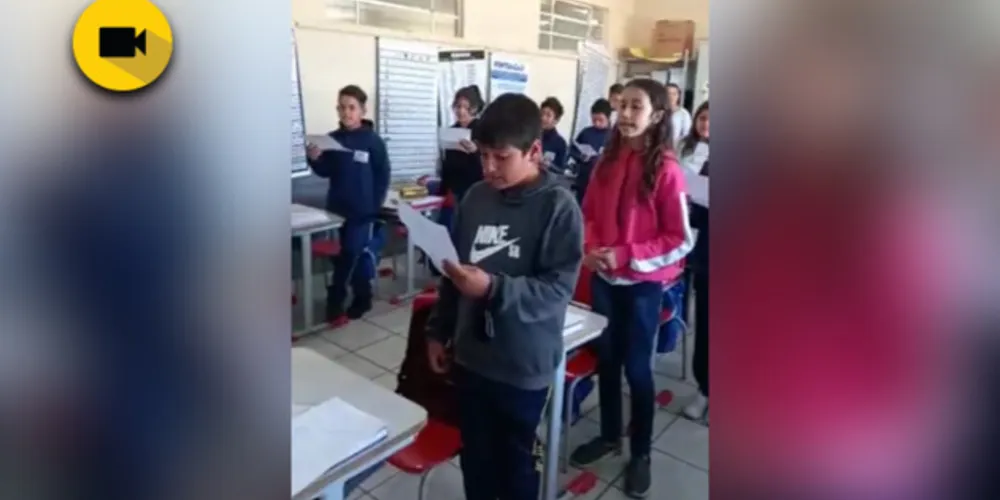 Imagem ilustrativa da imagem Alunos de Reserva produzem rap contra o trabalho infantil