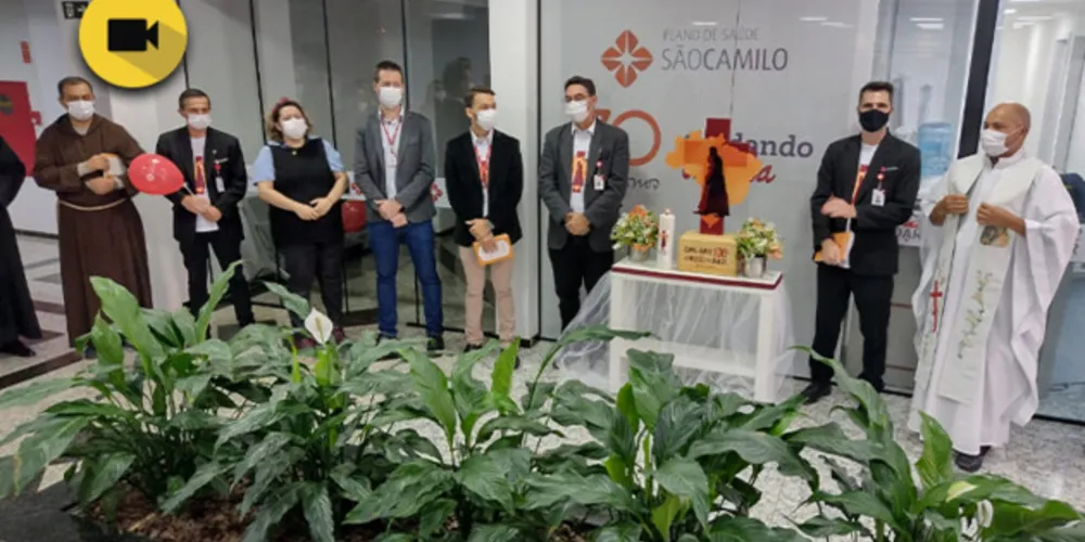 Imagem ilustrativa da imagem Rede São Camilo recebe imagem da Cruz Camiliana