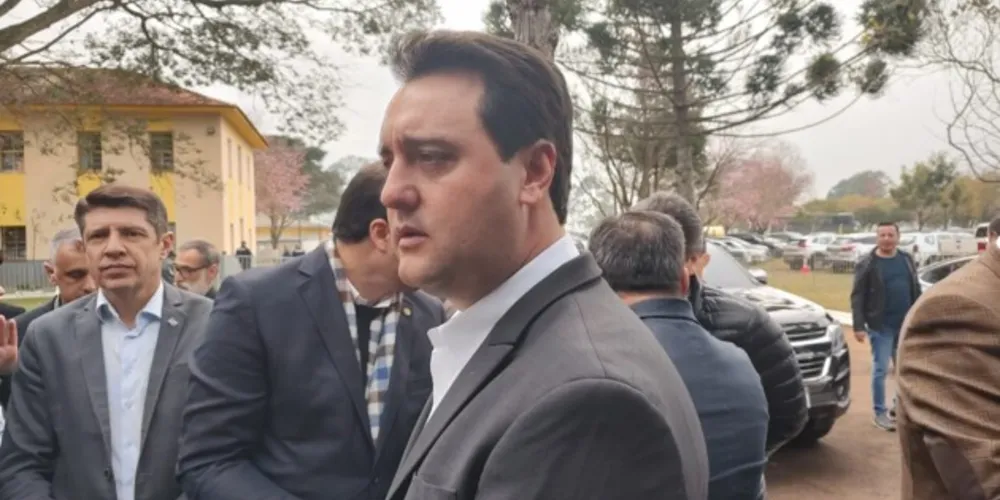 Governador Ratinho Junior cumpre agenda nesta segunda-feira (20), em Ponta Grossa