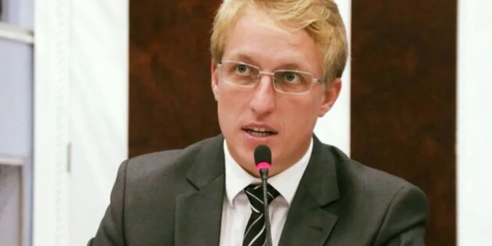 O nome de Rudolf foi confirmado pelo presidente estadual da sigla, o deputado federal Felipe Francischini