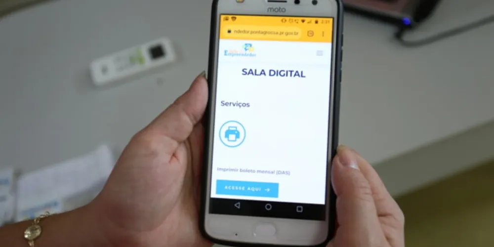 Por meio da Sala Digital, é possível saber o passo a passo para a formalização e ter acesso a diversos serviços