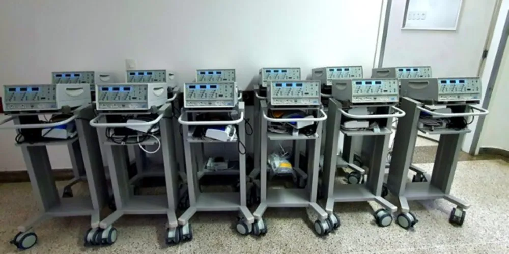 Atualmente a Santa Casa possui 9 salas cirúrgicas equipadas para cirurgias simultâneas