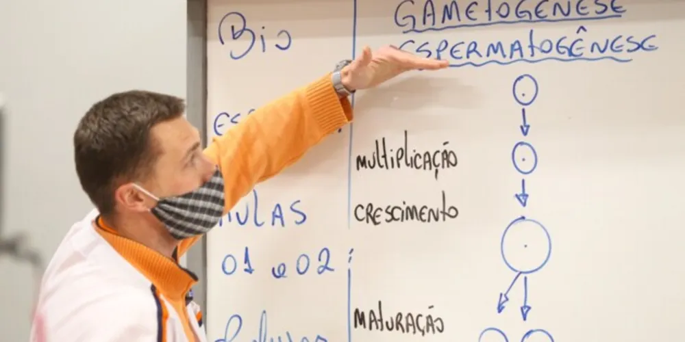 As aulas começam em 15 de agosto e terminam em dezembro