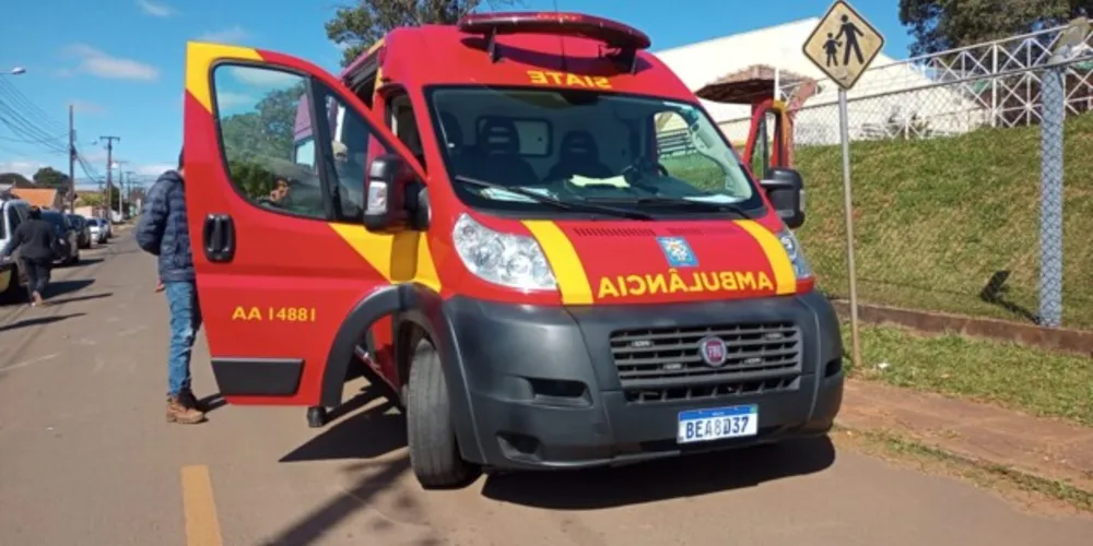 Ocorrência foi atendida pelo Siate na manhã dessa segunda-feira (17)