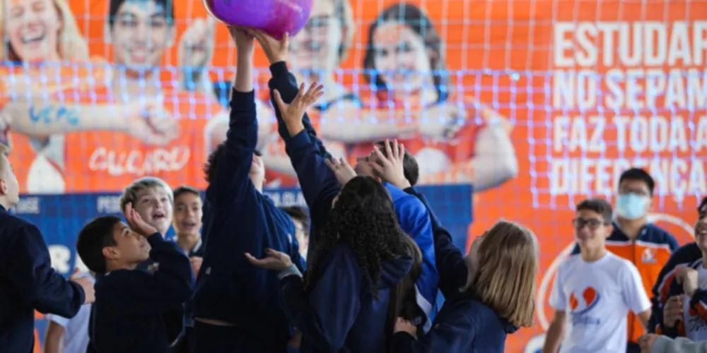 Com incentivo aos jogos colaborativos, alunos do Sepam aprendem na prática lógica do ganha-ganha