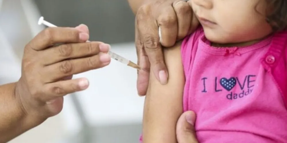 PG abre agendamento para 2ª dose de vacina pediátrica