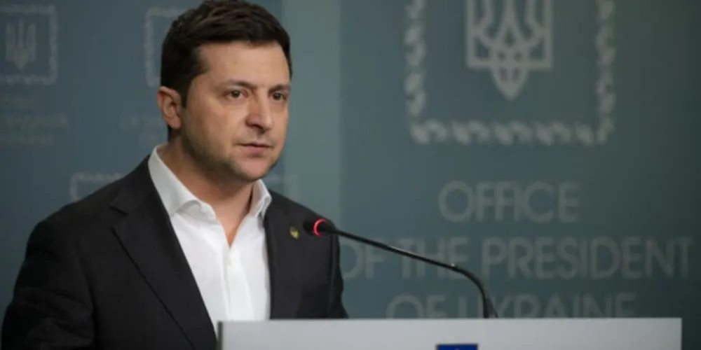 Líderes do G7, que participam de cúpula na Alemanha, fazem reunião por vídeoconferência com o presidente ucraniano, Volodymyr Zelensky