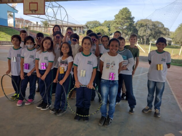 Trabalho foi amplamente aderido pelos educandos