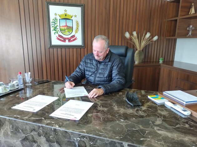 Ordem de Serviço foi assinada nesta semana pelo prefeito Alvaro Telles