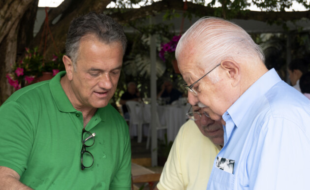 Plauto Miró ao lado do ex-prefeito Otto Cunha