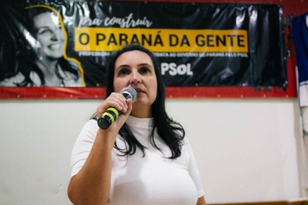 Professora Angela Machado será o nome do PSOL na disputa pelo governo estadual.