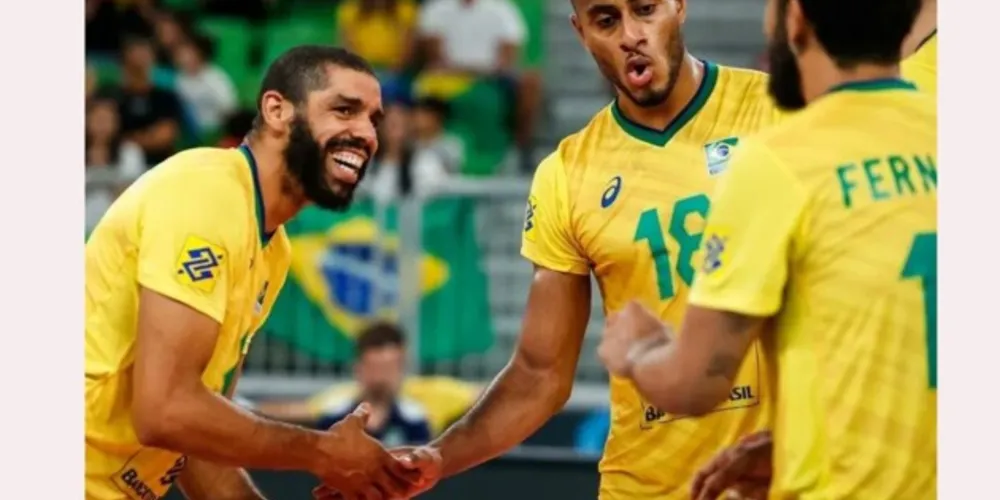 Seleção venceu por 3 sets a 0.