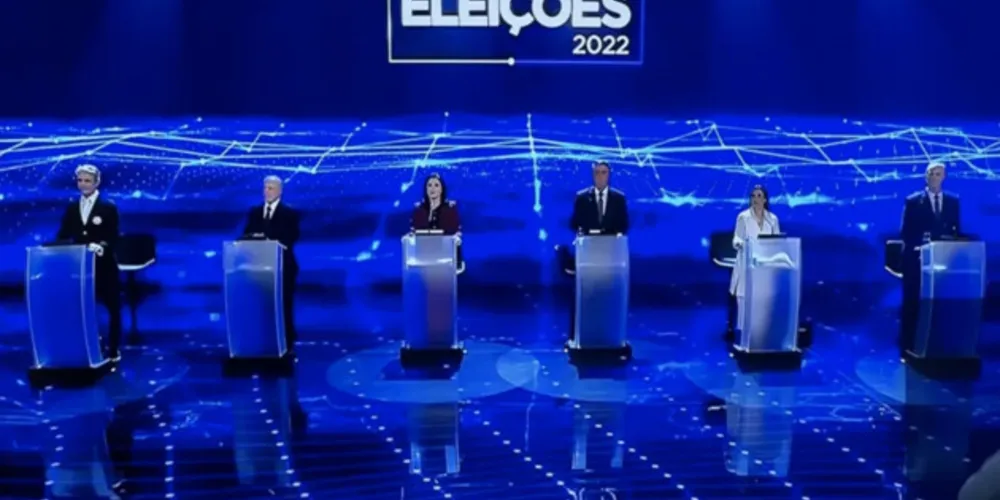 Seis candidatos participaram de encontro na TV Bandeirantes