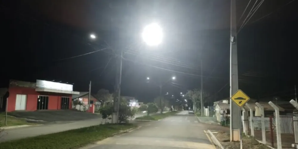 Projeto prevê a troca de 1.806 luminárias pertencentes à iluminação pública