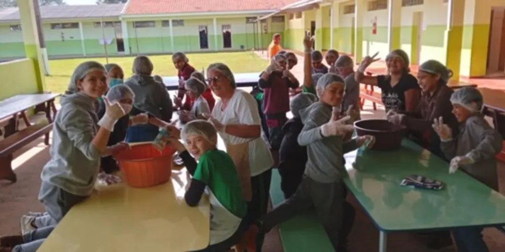Aprendizado e diversão puderam ser unidos entre as turmas