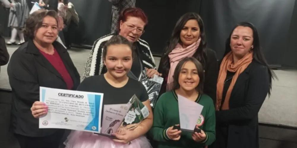 Professora destacou orgulho da família e toda equipe escolar