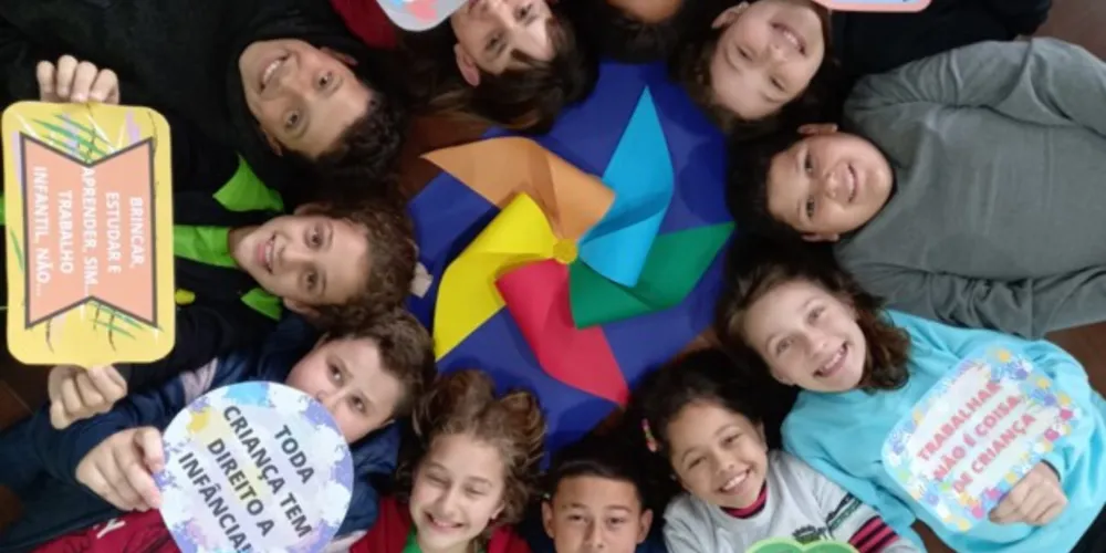 Além de compreenderem sobre o tema, alunos foram protagonista do combate a este tipo de trabalho