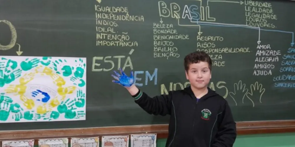 Alunos atuaram de forma bem dinâmica com diversos recursos em sala