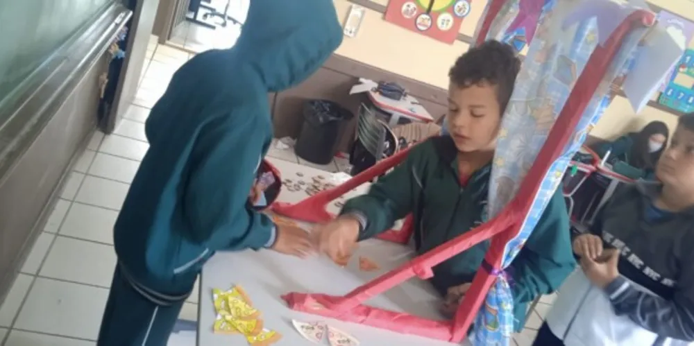 Dinâmica pôde mostrar aos alunos, na prática, conceitos voltados ao sistema financeiro