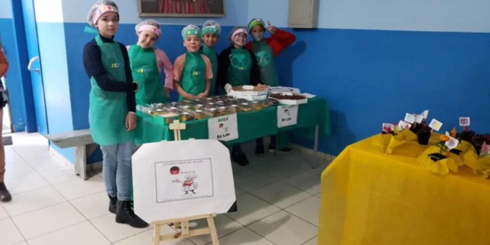 Diversas dinâmicas apresentadas em feira proporcionaram amplo aprendizado empreendedor na instituição